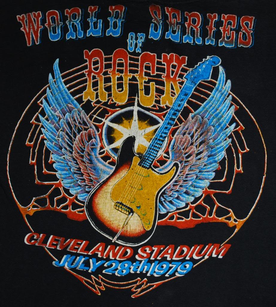 AC DC, Journey 1979 World Series Of Rock T-Shirt